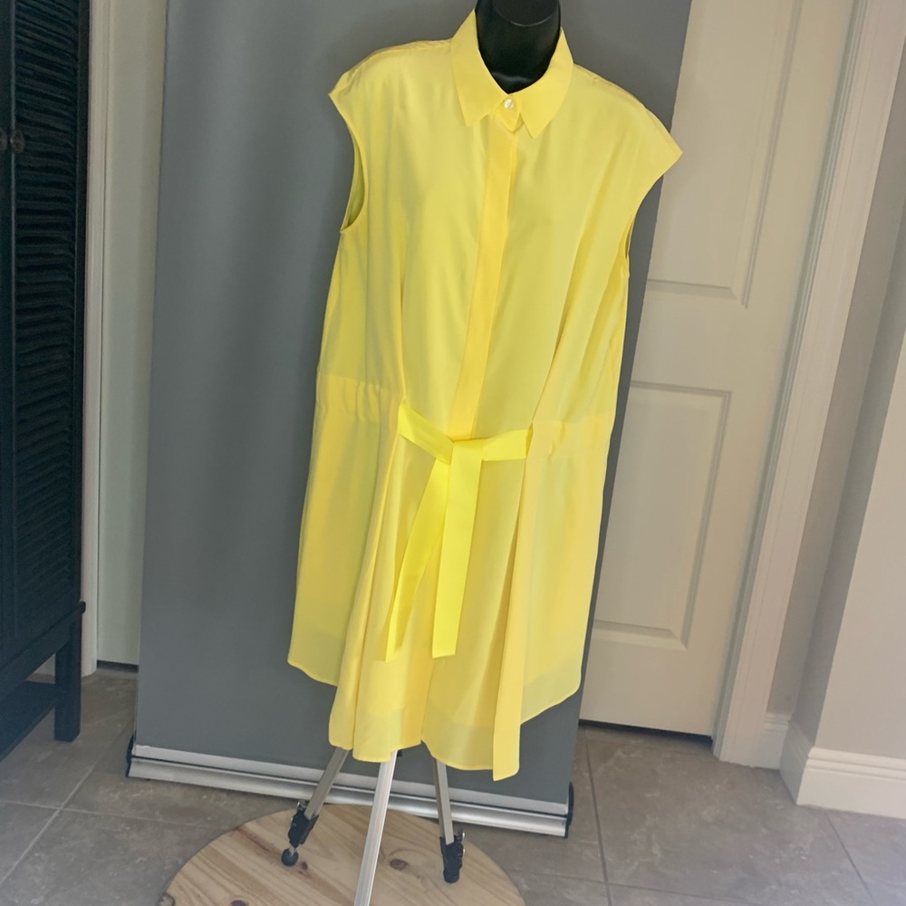 Bright Yellow Dress